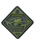 Aufnäher Drone Zone PVC