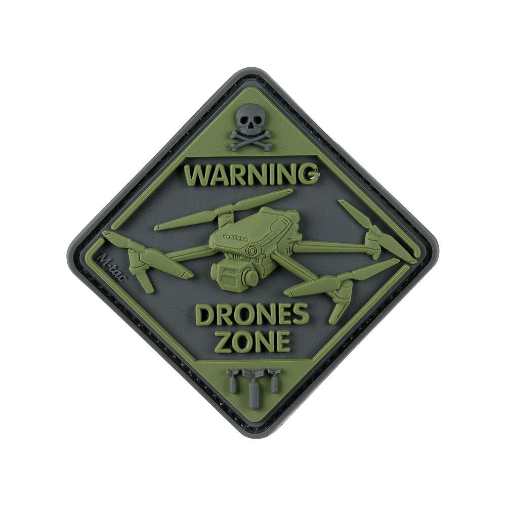 Aufnäher Drone Zone PVC