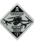 Sticker Drone Zone Large