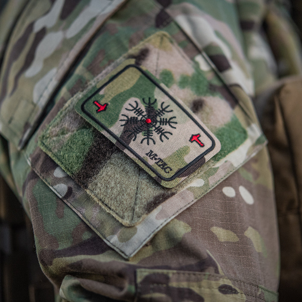 Patch map Helmet of Horror (embroidery)