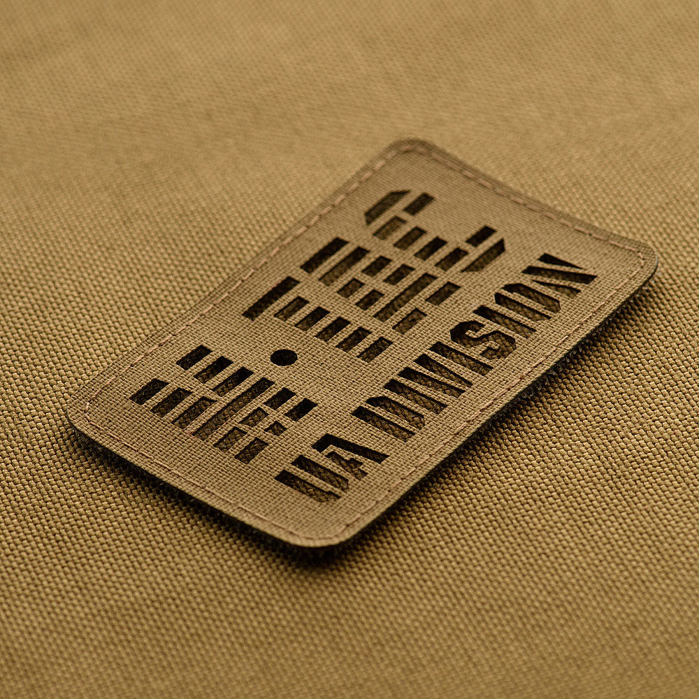 Patch UA Division end-to-end Laser Cut