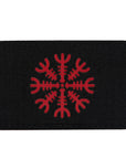 Aufnaher Horror Helmet Horizontal Laser Cut