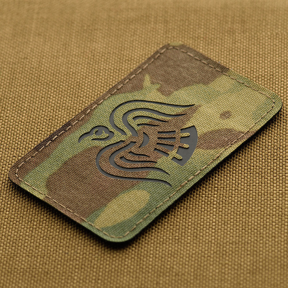 Patch Raven Flag Laser Cut