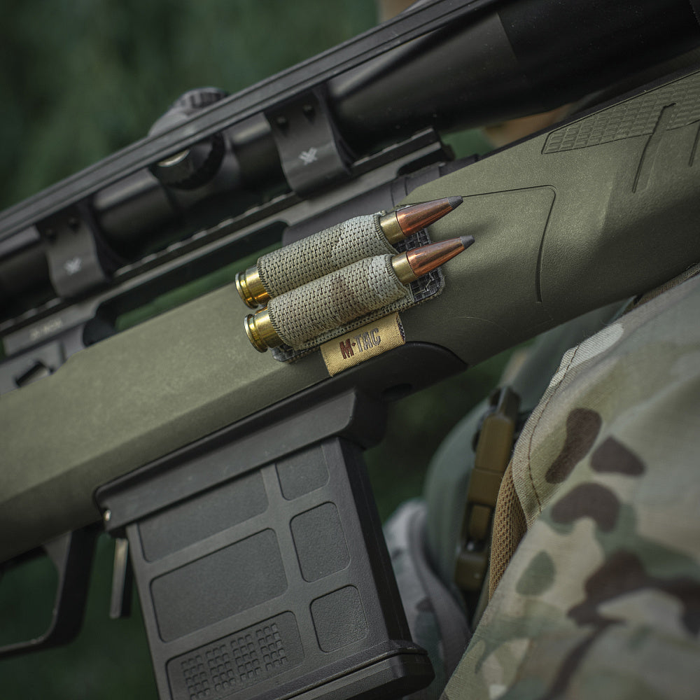 M-Tac Bandolier mit Klettverschluss für 2 Patronen Kal. 308