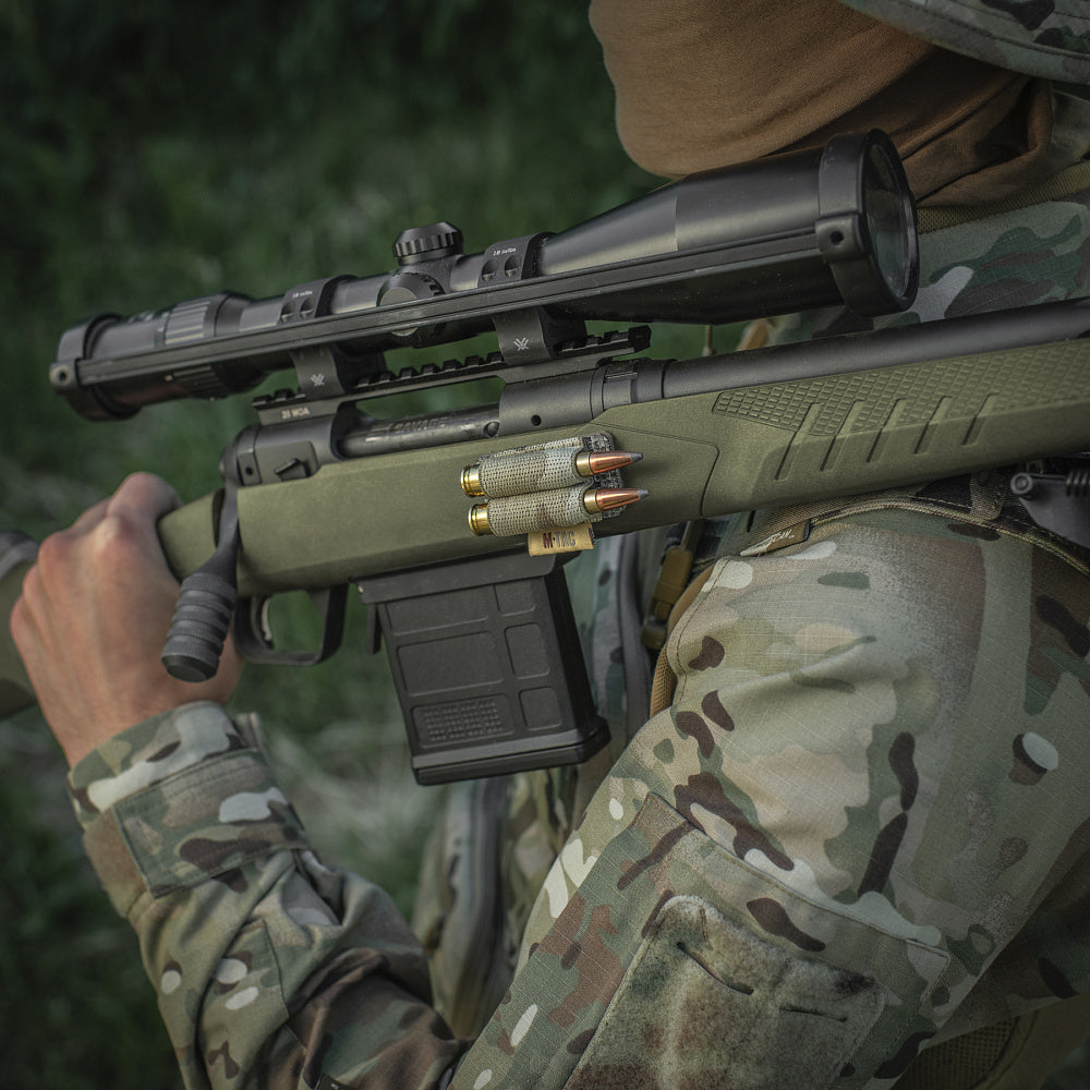 M-Tac Bandolier mit Klettverschluss für 2 Patronen Kal. 308