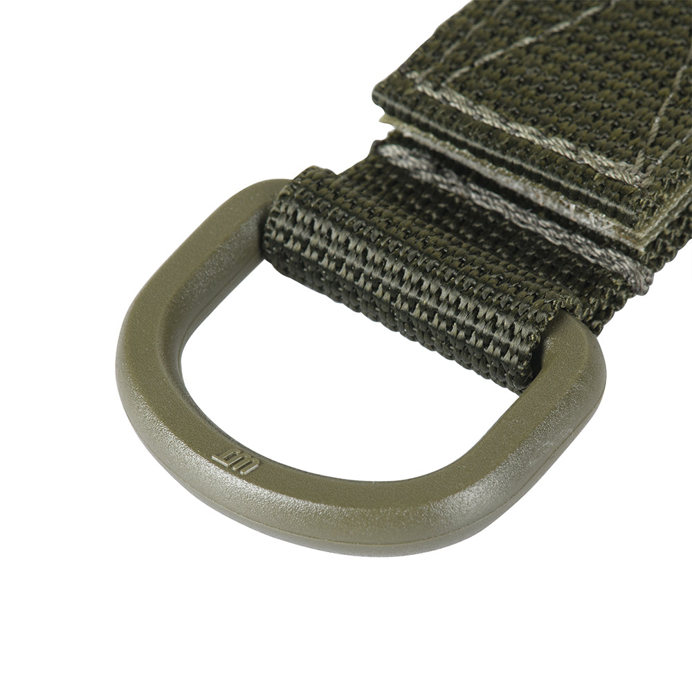 Fastening with D-ring