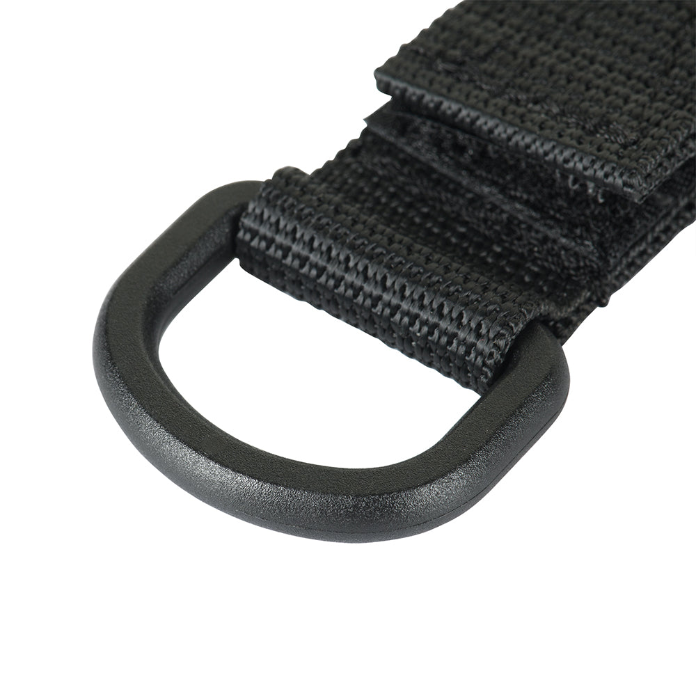 Fastening with D-ring