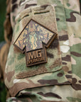 Aufnäher MG Operator PVC Druk
