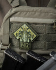 Aufnäher MG Operator PVC Druk