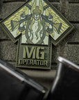 Aufnäher MG Operator PVC Druk