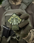 Aufnäher MG Operator PVC Druk