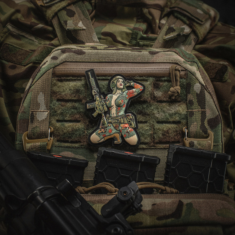 Patch Tactical Girl 