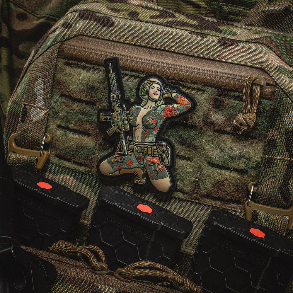 Patch Tactical Girl 