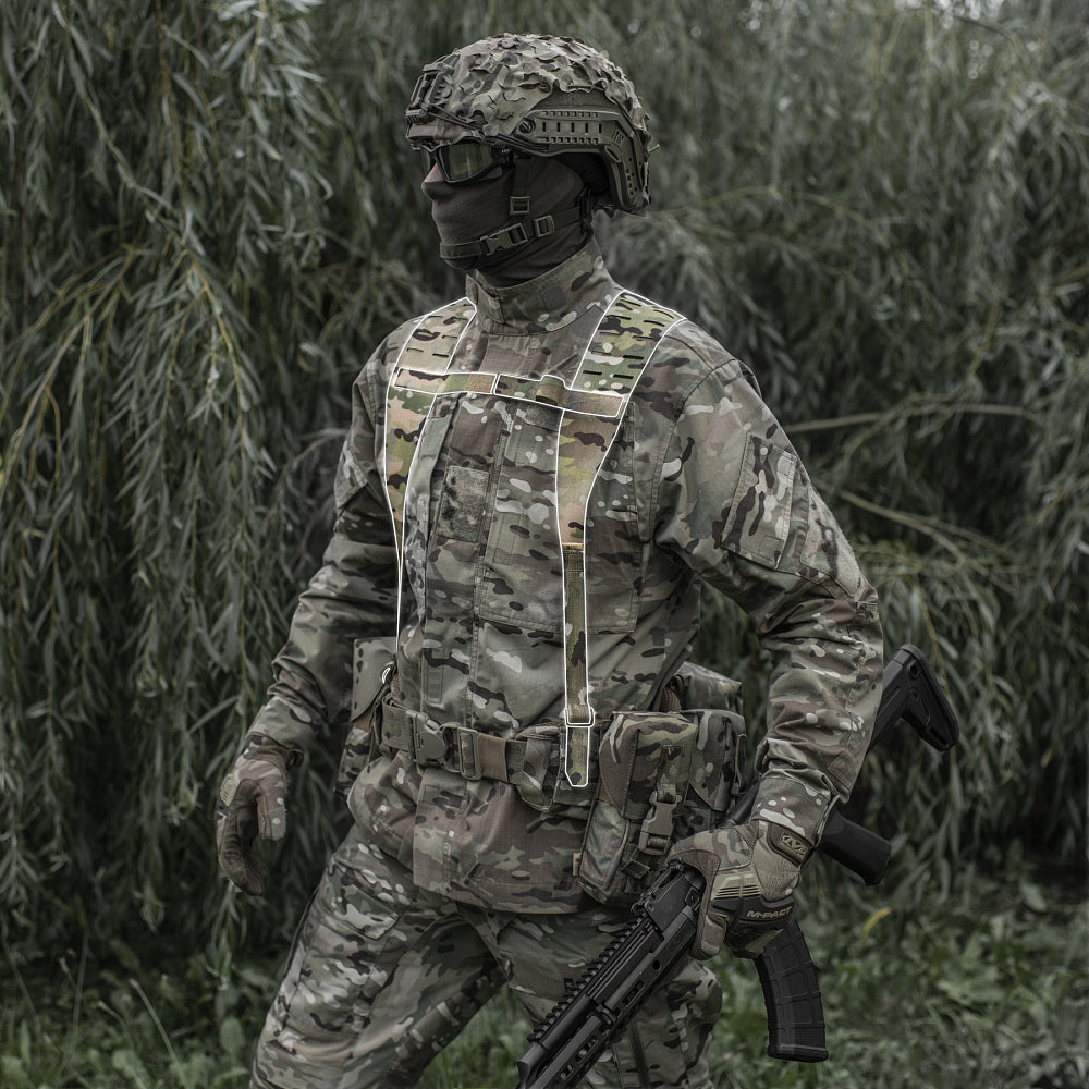 Shoulder Straps for tactical belt Laser Cut