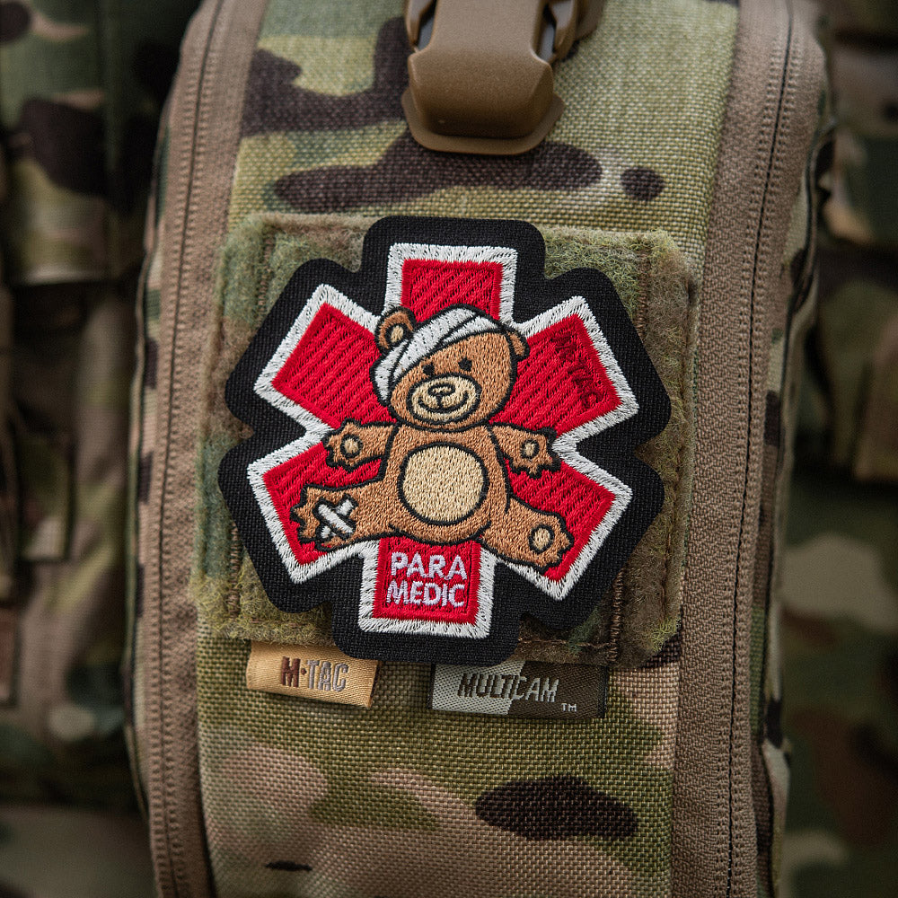 Patch Paramedic Bear (Embroidery)