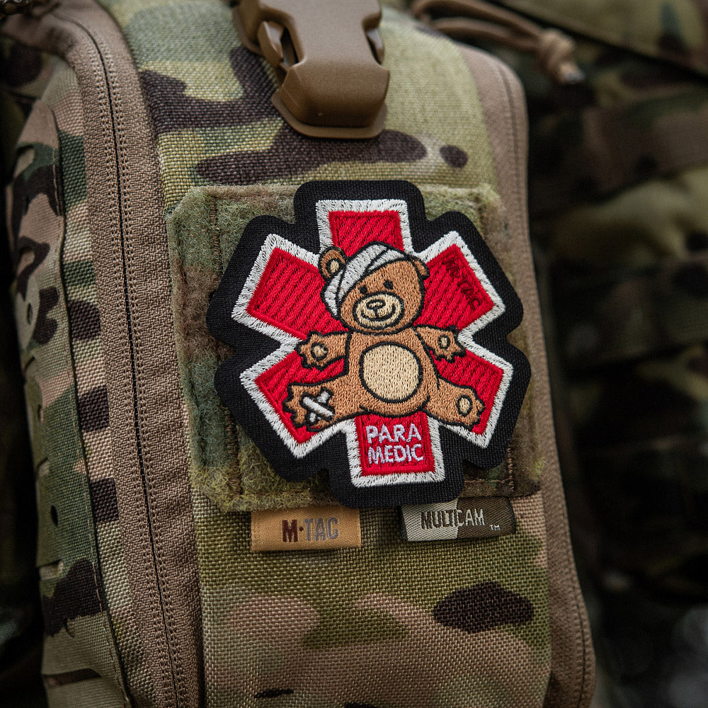 Patch Paramedic Bear (Embroidery)