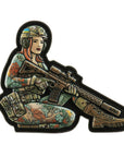 Patch Tactical girl 