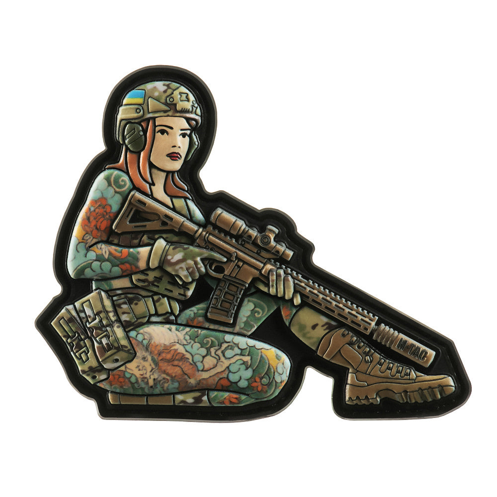 Patch Tactical girl 
