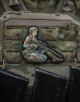 Patch Tactical girl 