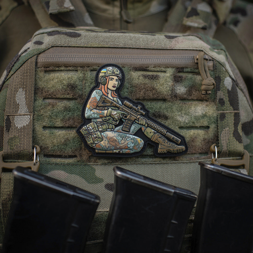 Patch Tactical girl 