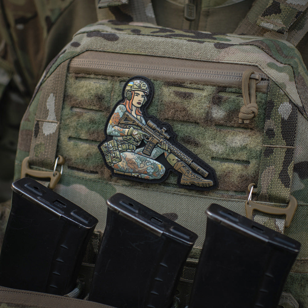 Patch Tactical girl 