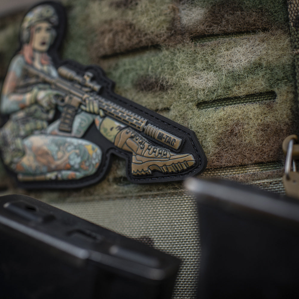 Patch Tactical girl 