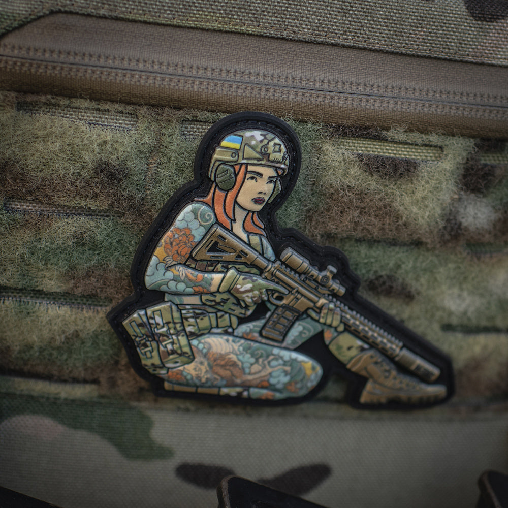 Patch Tactical girl 