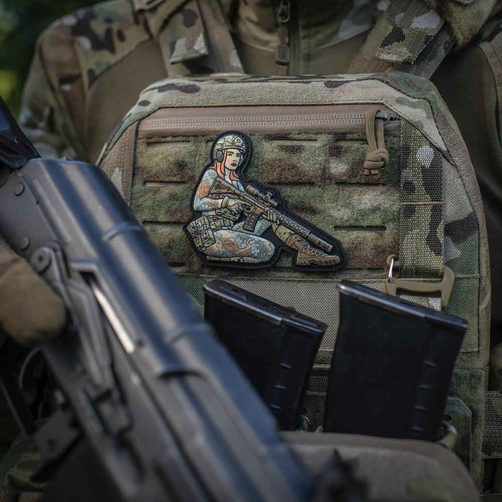 Patch Tactical girl 