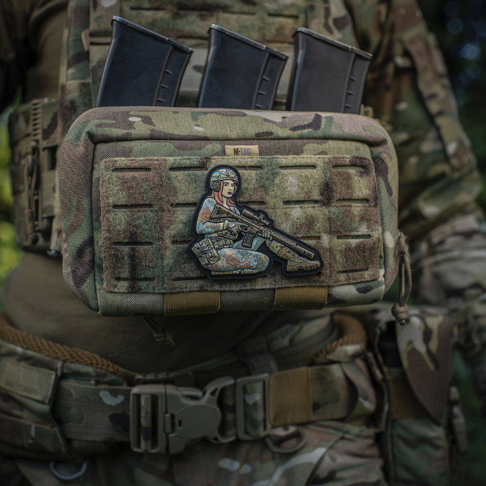 Patch Tactical girl 