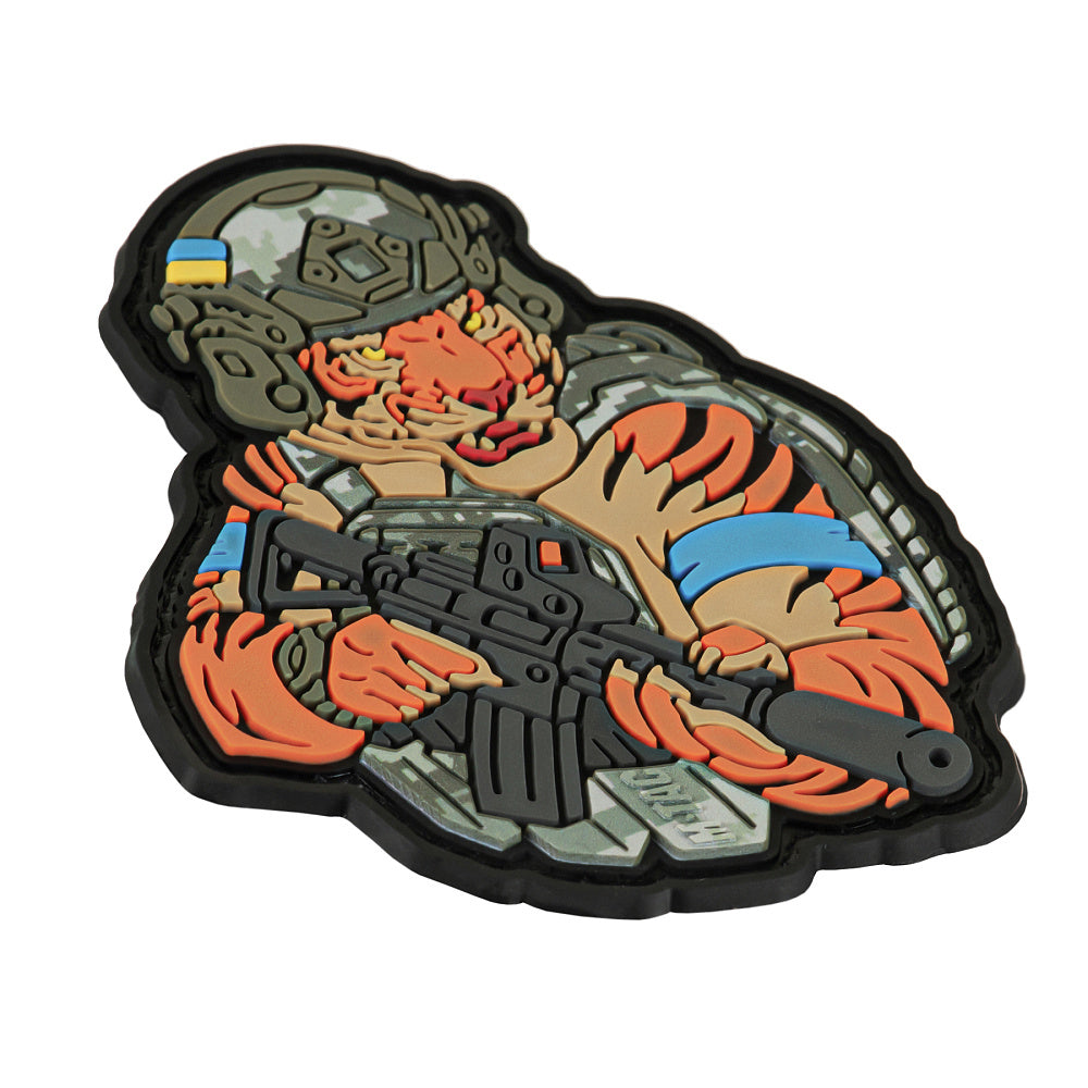 Patch Tiger Blue tape PVC