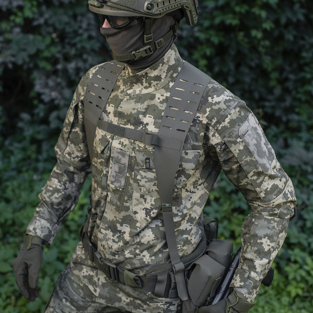 Shoulder Straps for tactical belt Laser Cut