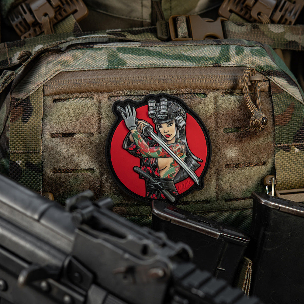 Patch Tactical girl 