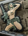 Patch Tactical Girl 