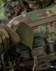 Patch die Flagge der Ukraine mit dem Dreizack der Streitkräfte der Ukraine PVC