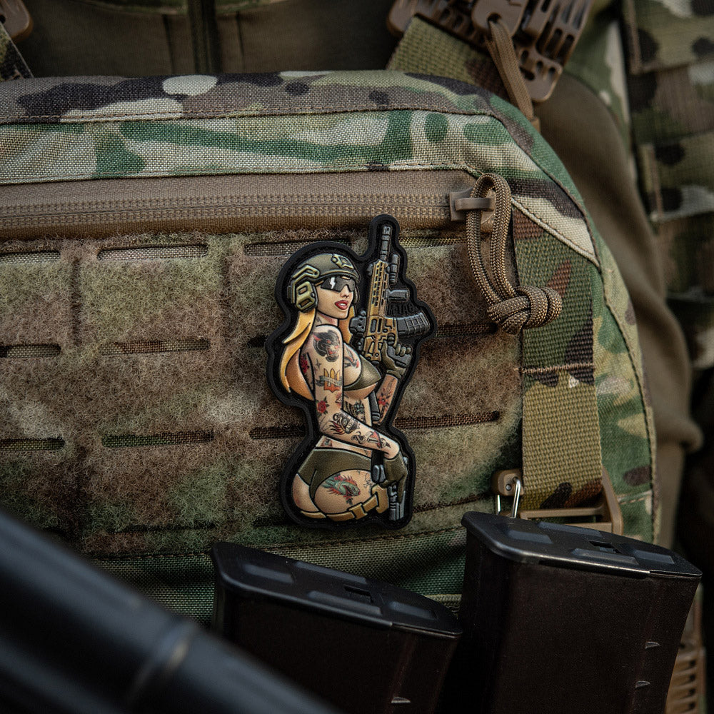 Patch Tactical Girl 