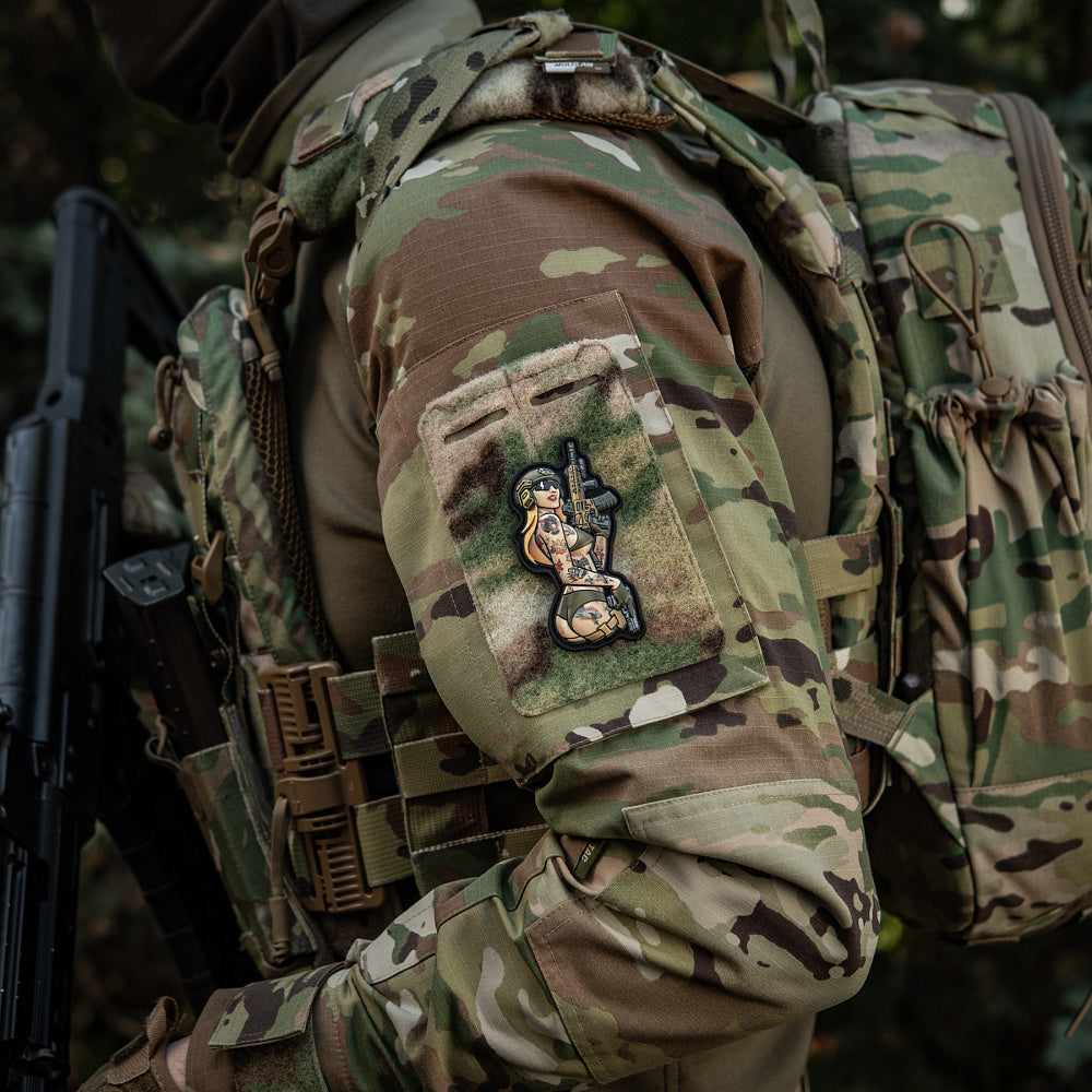 Patch Tactical Girl 