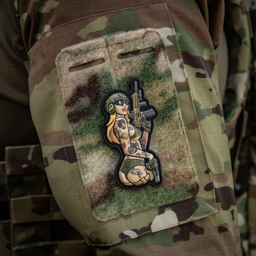 Patch Tactical Girl 