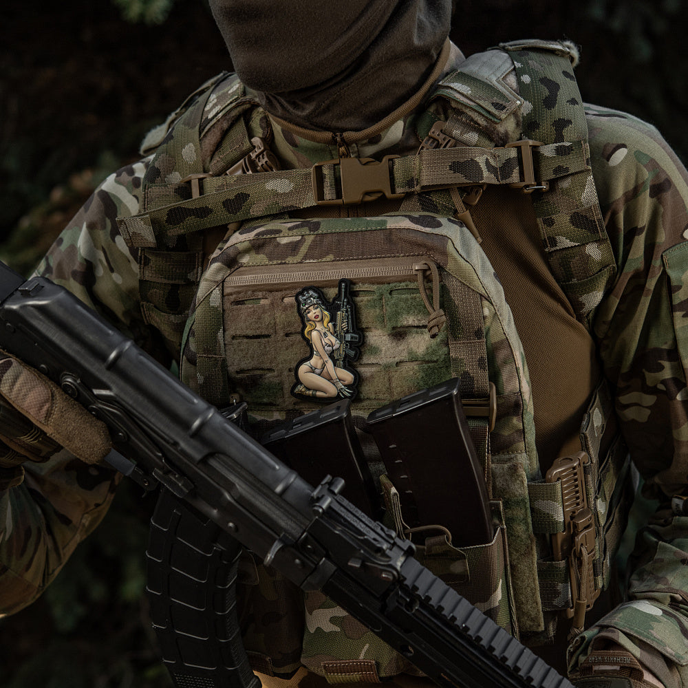 Patch Tactical Girl 