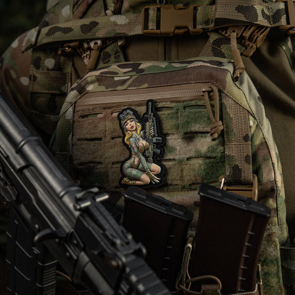 Patch Tactical Girl 
