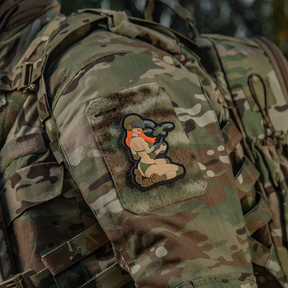 Patch Tactical Girl 