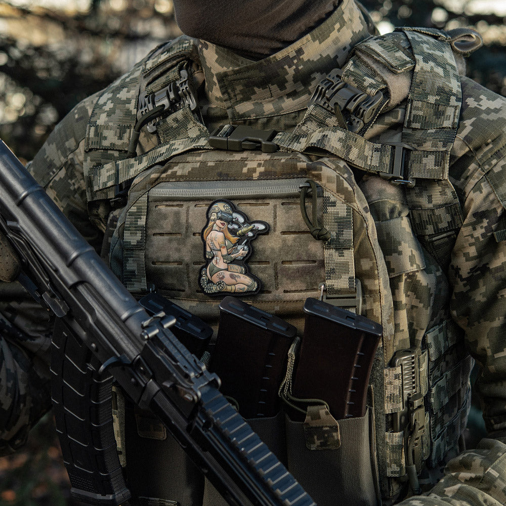 Patch Tactical Girl 