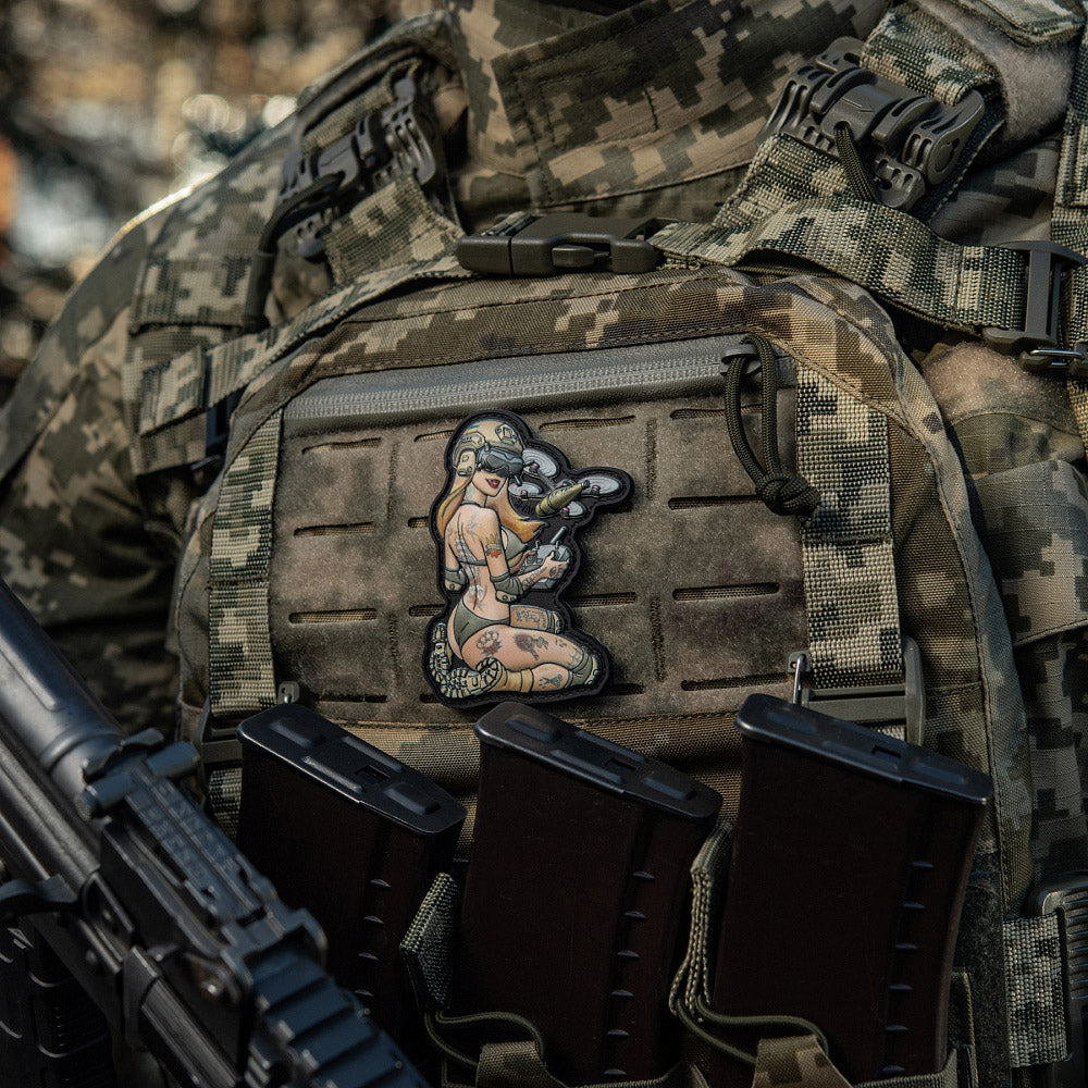 Patch Tactical Girl 