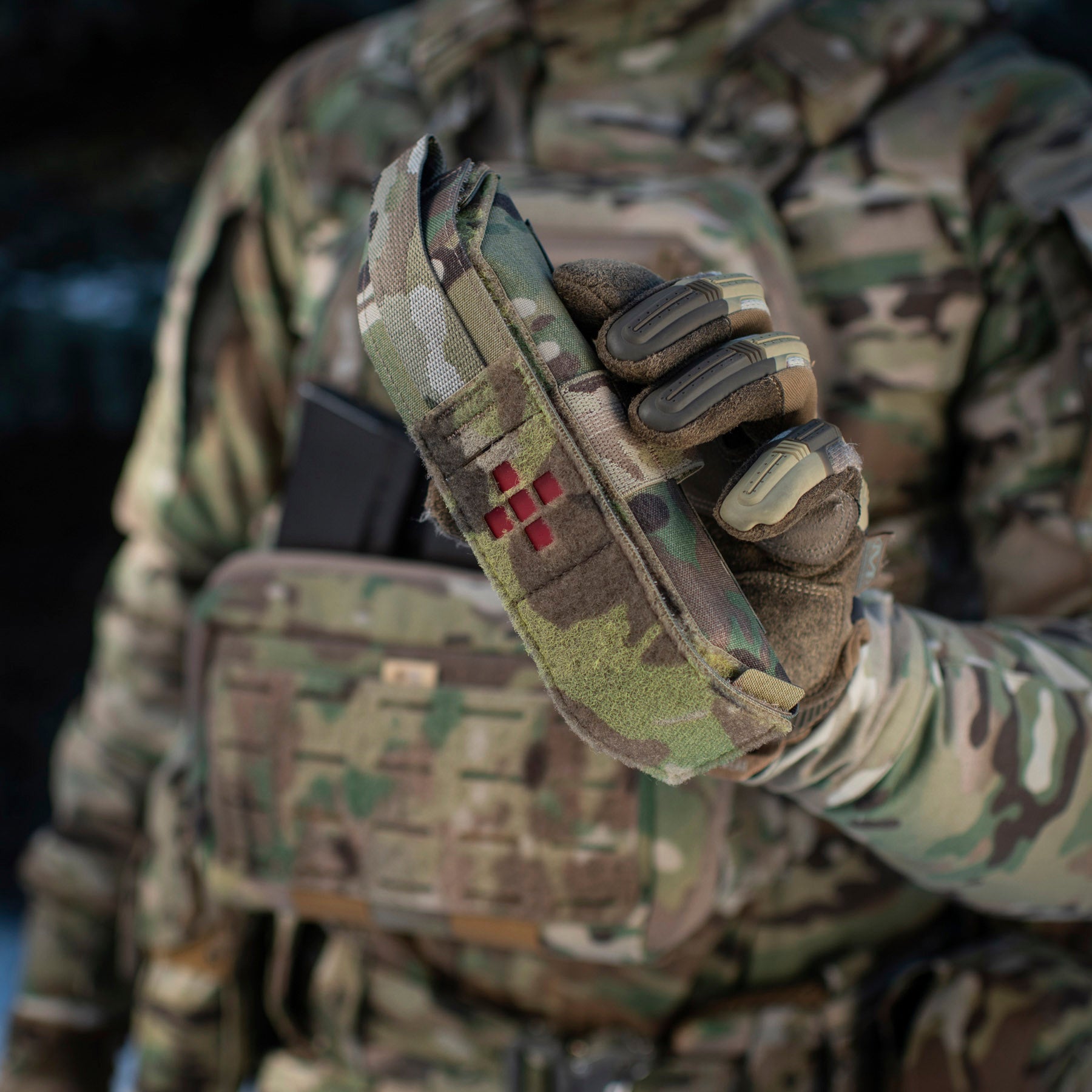 Tasche für Drehkreuz Geschlossen