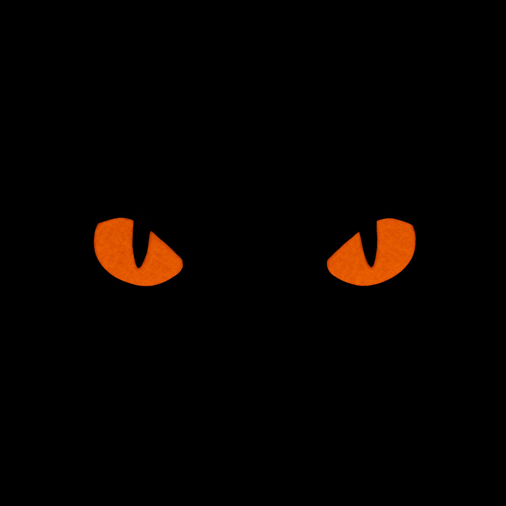 Aufnäher Cat Eyes Laser Cut