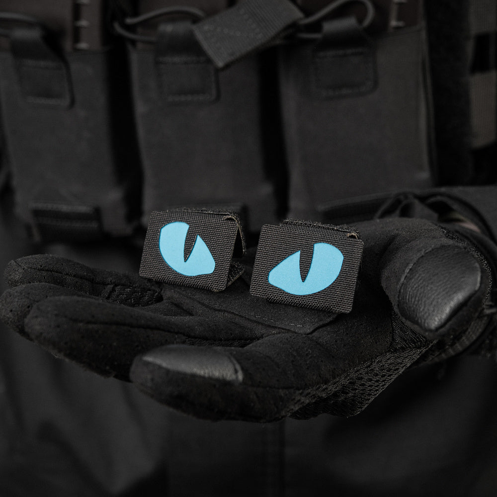 Patch Tigeraugen Laserschnitt (Paar)