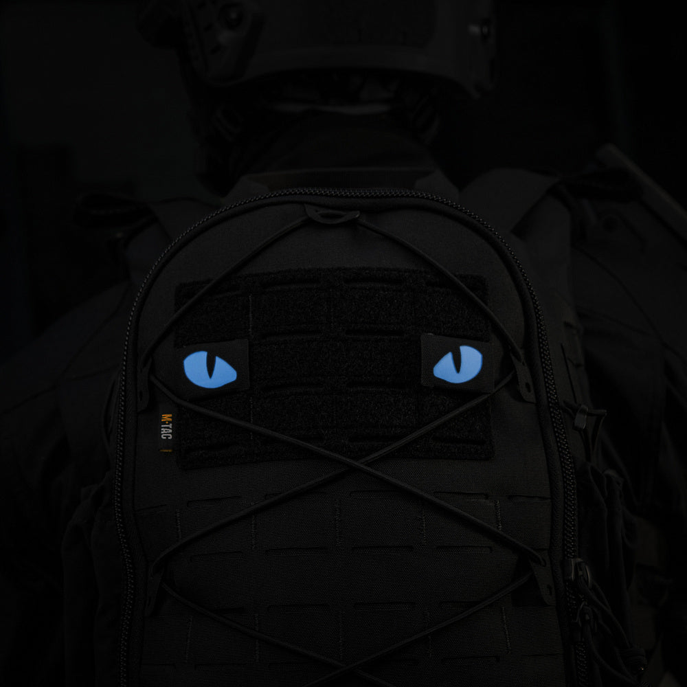 Patch Tigeraugen Laserschnitt (Paar)