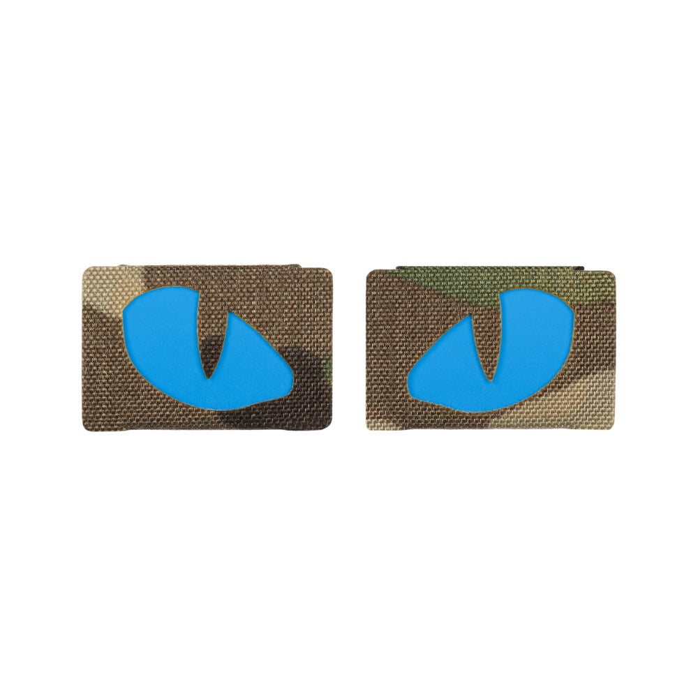 Patch Tigeraugen Laserschnitt (Paar)