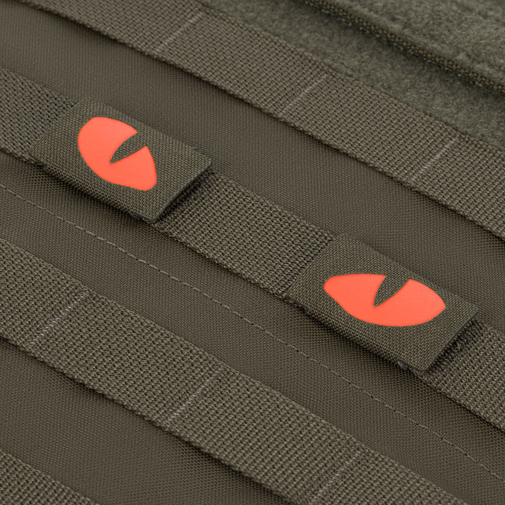 Patch Tigeraugen Laserschnitt (Paar)