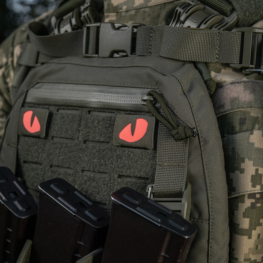 Patch Tigeraugen Laserschnitt (Paar)