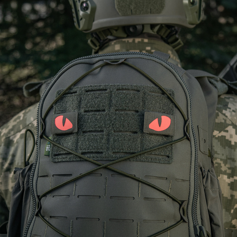 Patch Tigeraugen Laserschnitt (Paar)
